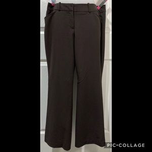 Worthington modern fit brown pants size 8P